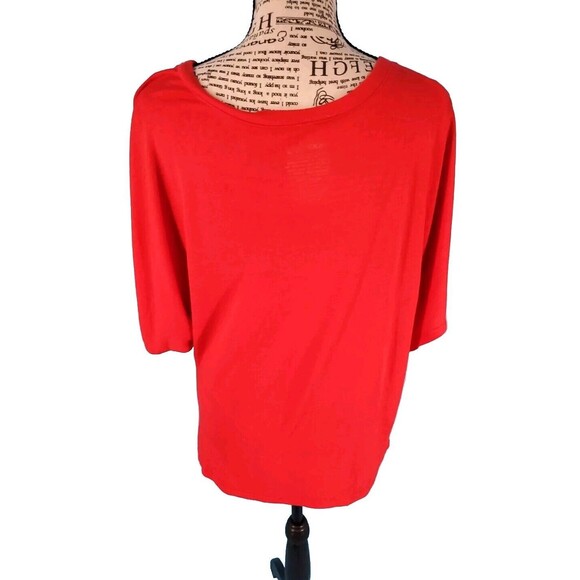 Womens Large Reasue Dog Tee Shirt Red Modropy Limited Edition - Picture 4 of 7